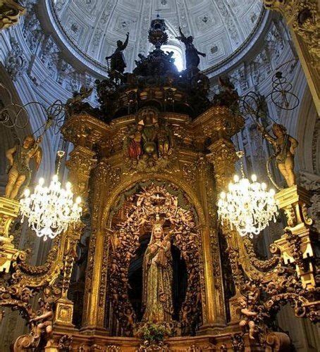 Virgen De Lo Ojos Grandes En La Catedral De Lugo Cathedral Barcelona