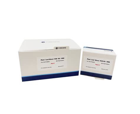 Plant Leaves Direct Pcr Kit Containing Low Polysaccharide And