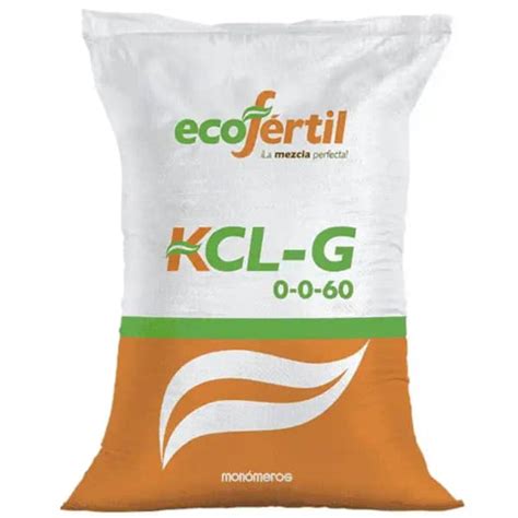 Fertilizante Simple Kcl Ecof Rtil Croper