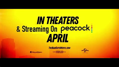 Dreamworks The Bad Guys Is In Theaters Streaming On Peacock April 22