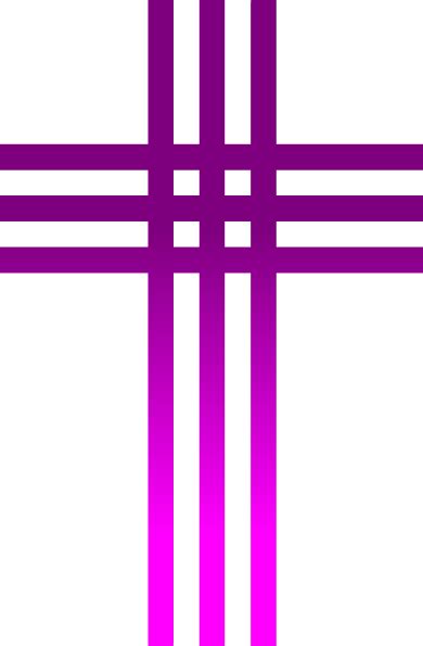 Purple Cross Clip Art at Clker.com - vector clip art online, royalty ...