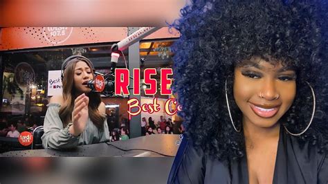 FIRST TIME REACTING TO MORISSETTE AMON RISE UP COVER WISH 107 5