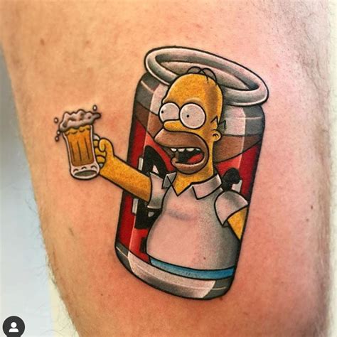 The Simpsons 200 The Best Tattoos Ever INKPPL