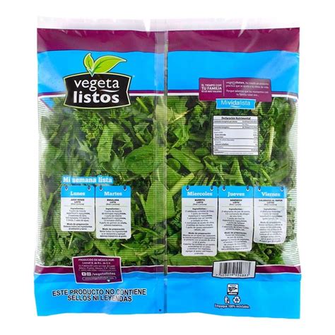 Mezcla De Hojas Superfood 5 Vegetalistos 200 G Walmart