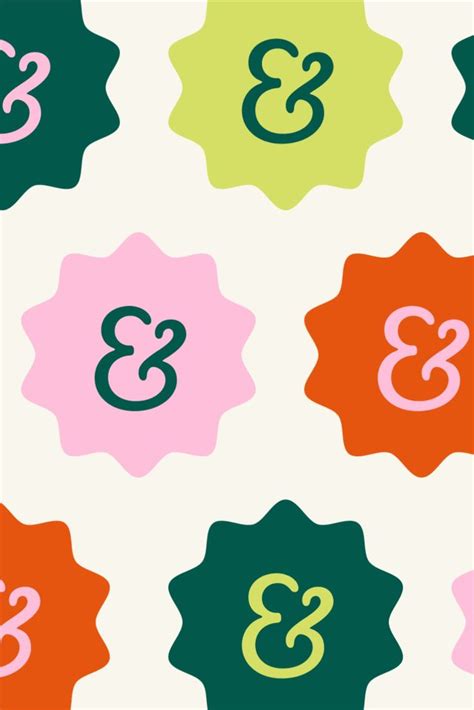 Ampersand Brand Pattern Katy Davies Design Bold Logo Design Brand