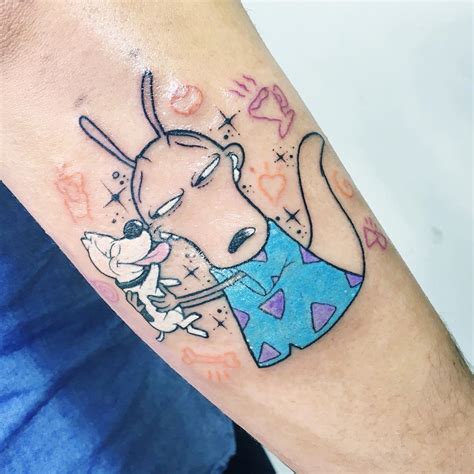 15 Tatuajes de caricaturas que te harán recordar tu infancia