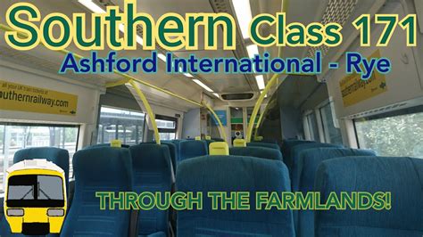 Class 171 Ride Ashford International To Rye Youtube