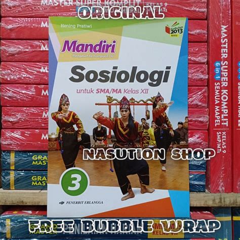 Jual Original Buku Mandiri Sosiologi Kelas Xll Sma K Revisi