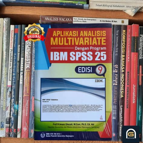 Jual Buku ORIGINAL Aplikasi Analisis Multivariate Dengan Program IBM