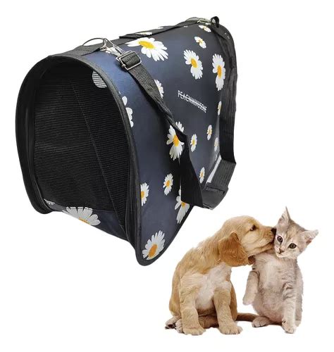 Bolso Transportador Grande Perro Gato Mascota Premium