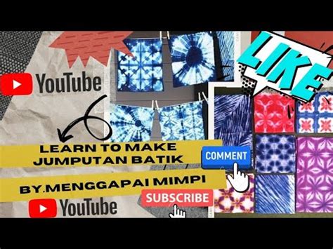 Learn To Make Jumputan Batik Youtube