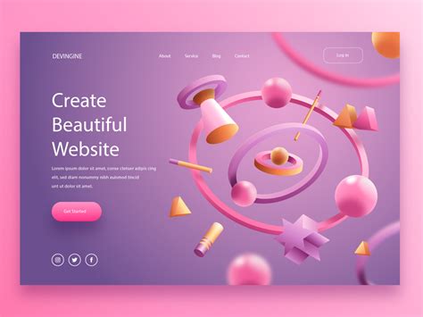 Dribbble - Website design and banner design HTML, CSS & Bootstrap.png ...