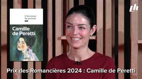 Camille de Peretti Prix des Romancières 2024 pour l Inconnue du