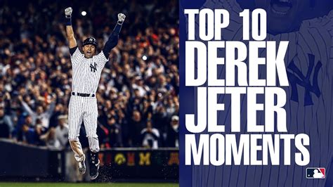 Top 10 Moments Of Derek Jeter S Career Yankees Legend Inducted To