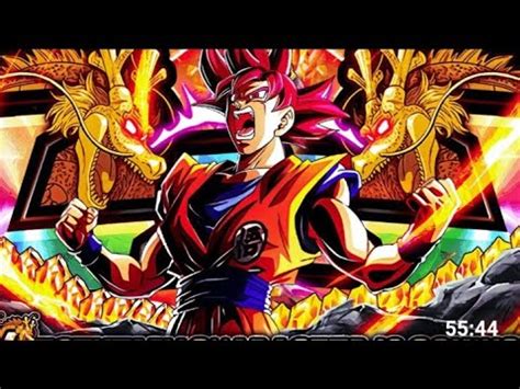 Summoning On Lr Super Saiyan God Goku Banner Dokkan Battle Youtube