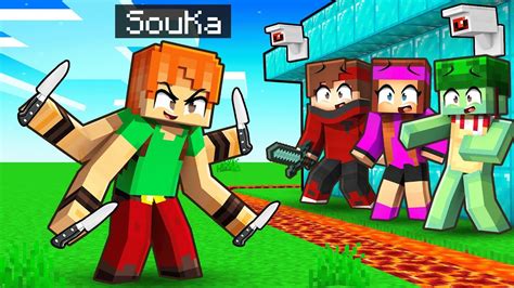 Mutant Souka Vs Maison Ultra Sécurisée Sur Minecraft Youtube