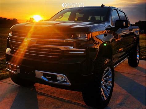 2019 Chevrolet Silverado 1500 Ld With 22x12 44 Fuel Contra And 37125r22 Nitto Ridge Grappler