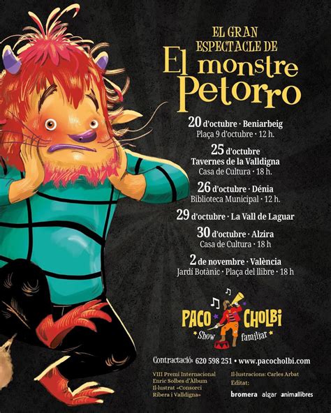 Monstre Petorro Performance Dates Lamarinaalta