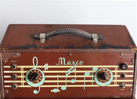 Masco Tube Guitar Amplifier 1948 Retrofret