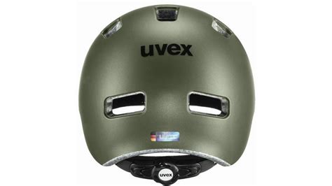 Uvex HLMT 4 CC Kinder Helm Forest Matt