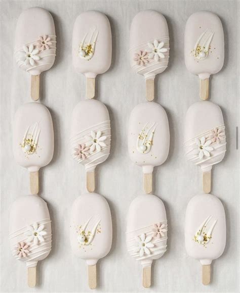 Mia Stav Cakesicles In 2024 Baby Shower Cakes Cake Pop Favors