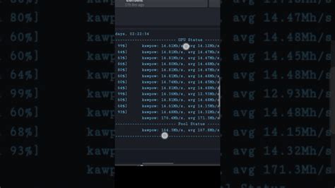 Overclock Setting Of Rx Ravencoin Rvn Short Youtube