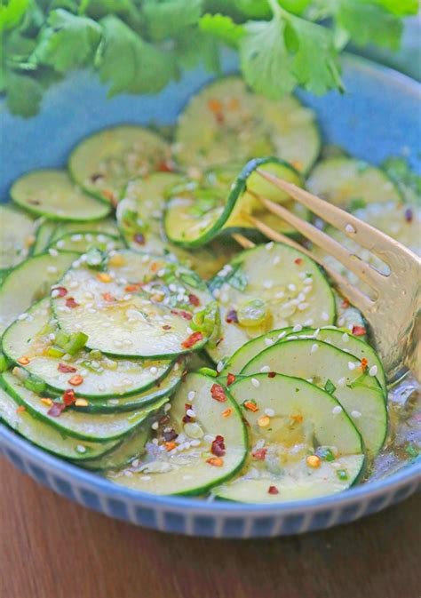 Minute Asian Cucumber Salad The Comfort Of Cooking