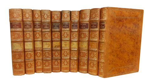 Oeuvres complètes illustrées 10 volumes par Piron Alexis Dufay