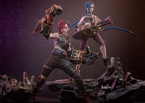 Vi Hot Toys TMS138 Action Figurine 1 6 Arcane League Of Legends