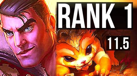 Jayce Vs Gnar Top Rank Rank Jayce Dominating Kr