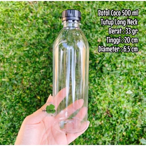 Jual Botol COCO 500 Ml Botol Premium Elegant Polos Kopi Juice Shopee