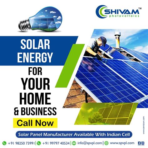 Solar Energy Solutions for Home and Business