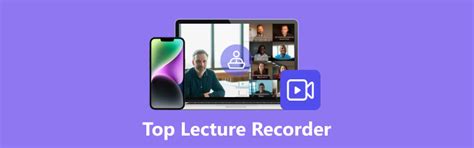 Top 6 Lecture Recorder Apps & Software for Mobile and Desktop Users