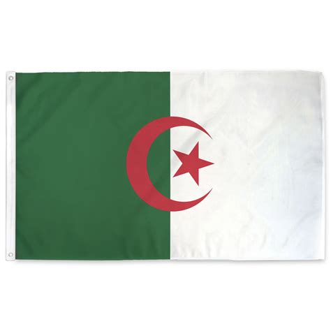 algeria flag  polyester algerian flag  donated flags  good