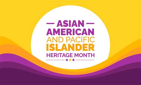 Asian American And Pacific Islander Heritage Month Background Or Banner