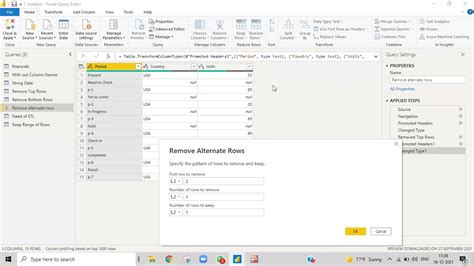 Power Bi Remove Rows With Blank Value In Column Printable Timeline