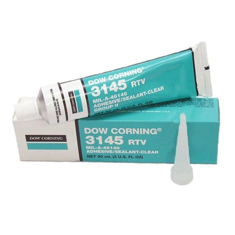 Dow Corning 3145 RTV 3145 Silicone Sealant Clear Or Grey 90ml Malaysia