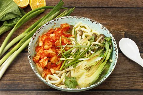 Farm Fresh To You Recipe Kimchi Ramen With Green Onion