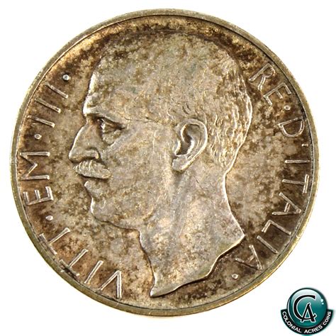 Italy 1928r Silver 10 Lire Rare Km 681 A Nice Ef Coin With Some