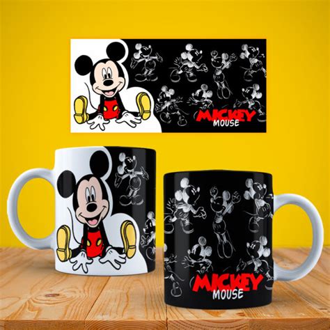 Plantillas Para Sublimar Tazas Mickey Mouse Storesublimaci N