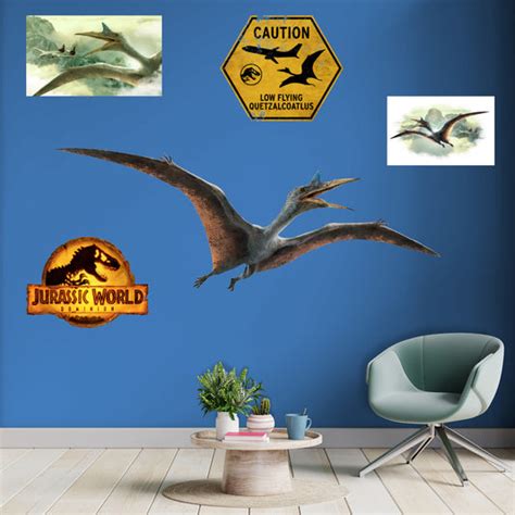 Jurassic World Dominion Tagged Character Quetzalcoatlus Fathead