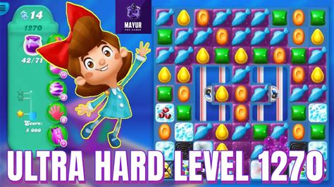 Candy Crush Soda Saga Ultra Hard Level 1270 3 Stars 🌟🌟🌟 Youtube