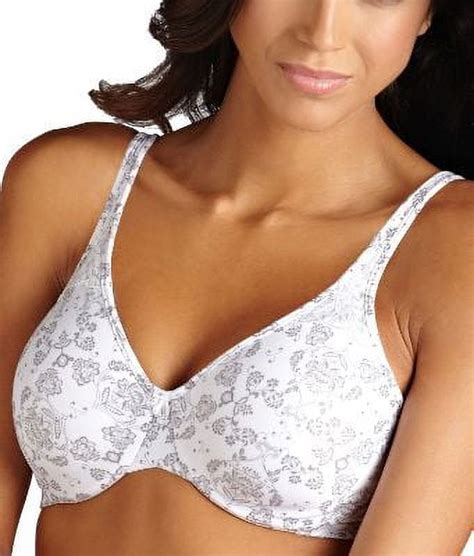 Womens Bali 3385 Passion For Comfort Minimizer Underwire Bra Silver