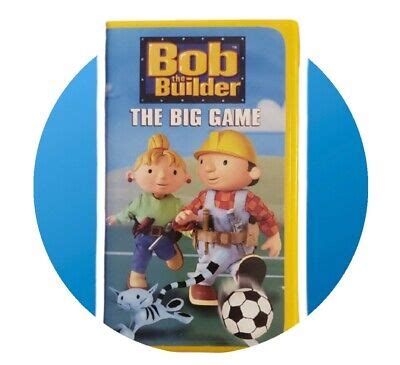 Bob The Builder Big Game VHS