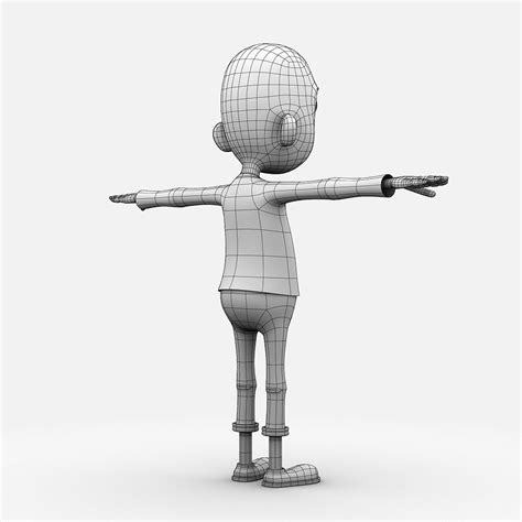 Cartoon Character 3D Model $59 - .ma - Free3D