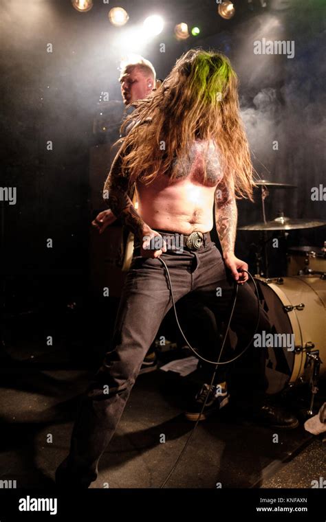 The Norwegian Black Metal And Heavy Metal Band Kvelertak Performs A