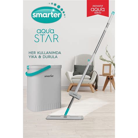 Smarter Aqua Star Temizlik Seti Tablet Mop Paspas Fiyat