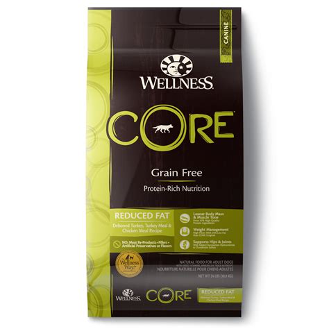 Wellness CORE Grain Free Dry Dog Food - Reduced Fat (3 sizes) - aPetMart