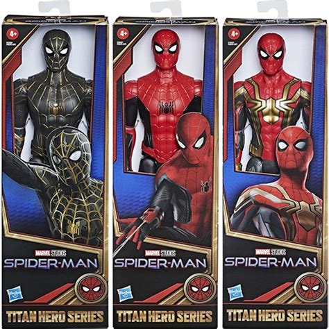 Spider Man Titan Hero Series Assortito 30 Cm Solletico Giocattoli