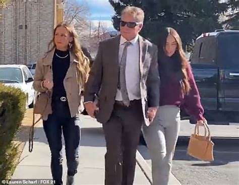 Barry Morphew Arrives At Court With Daughters To Demand That Judge Step